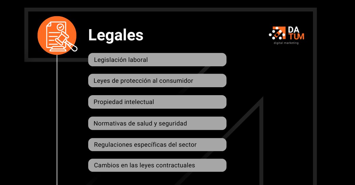 Legales PESTEL Datum Digital Marketing